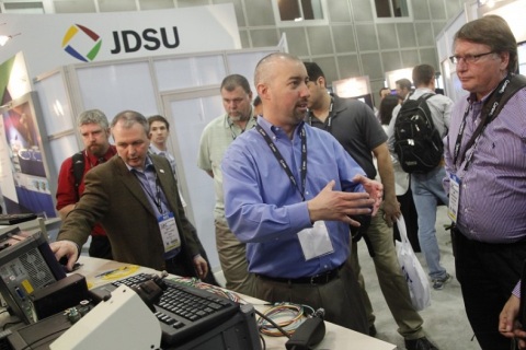 美国光通信及光网络展览会OFC展会现场图片