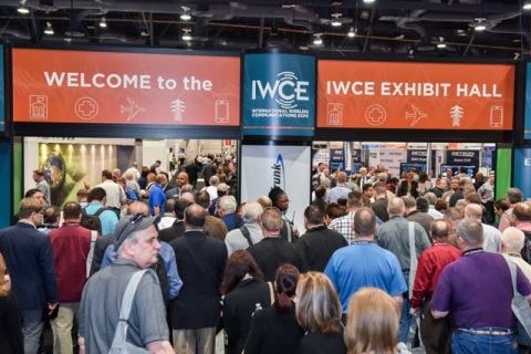 美国无线通讯展览会展会现场图片