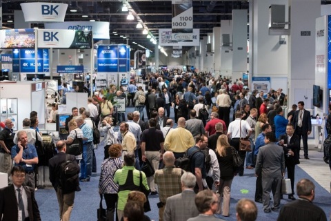 美国无线通讯展览会展会现场图片