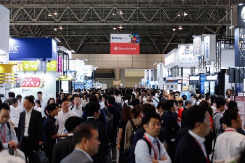日本东京网络电信通讯通信展览会展会现场图片