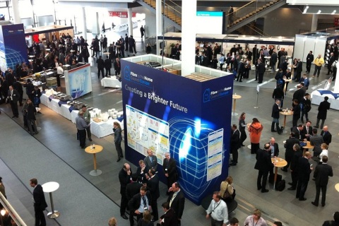 英国欧洲光纤入户展览会展会现场图片