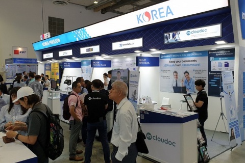 新加坡通讯通信展览会展会现场图片