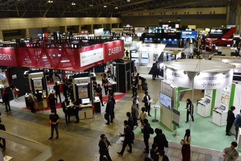 日本东京网络电信通讯通信展览会展会现场图片