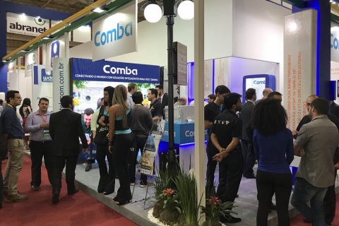 巴西圣保罗通信通讯展览会展会现场图片