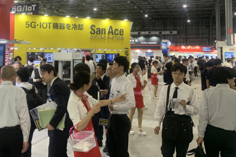 日本东京5G通讯通信物联网展览会展会现场图片
