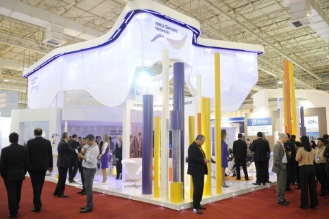 巴西圣保罗通信通讯展览会展会现场图片