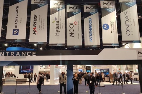 美国无线通讯展览会展会现场图片