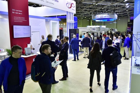 俄罗斯莫斯科通讯通信设备展览会展会现场图片