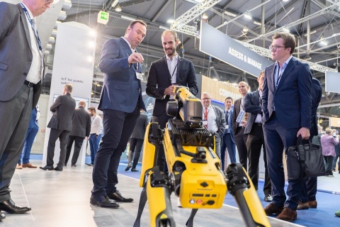 比利时布鲁塞尔世界通讯展览会展会现场图片