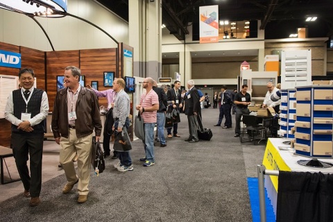 美国无线通讯展览会展会现场图片