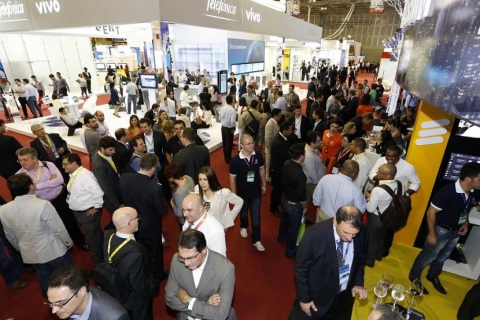 巴西圣保罗通信通讯展览会展会现场图片