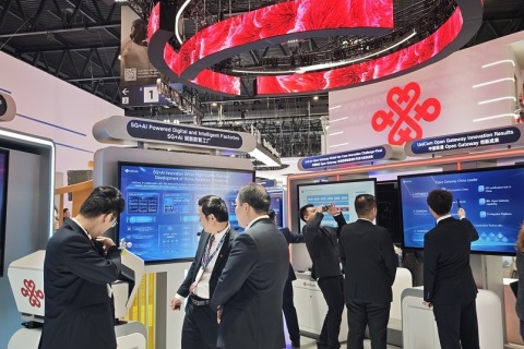 西班牙巴塞罗那世界移动通信大会展会现场图片