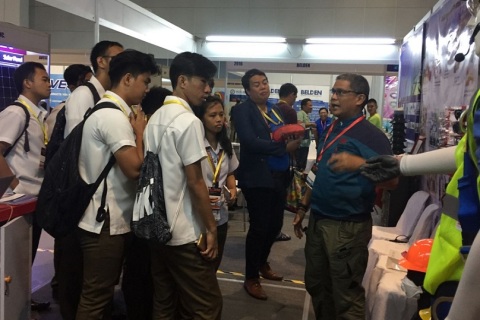 菲律宾通信通讯展览会展会现场图片