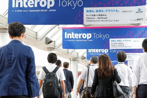 日本东京网络电信通讯通信展览会展会现场图片