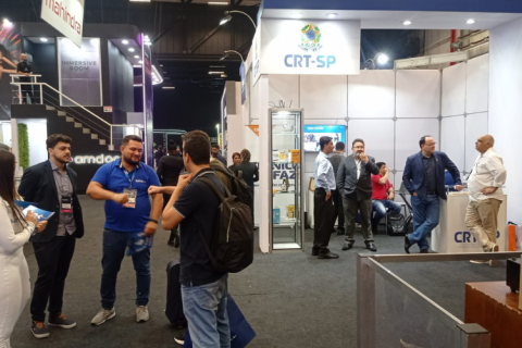 巴西圣保罗通信通讯展览会展会现场图片