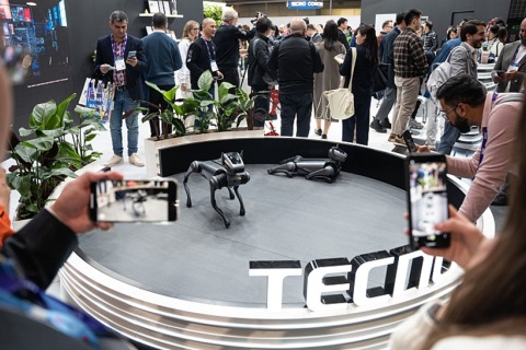 西班牙巴塞罗那世界移动通信大会展会现场图片