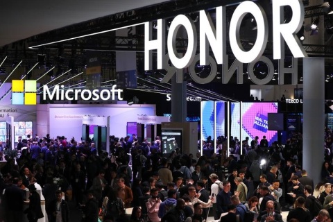 西班牙巴塞罗那世界移动通信大会展会现场图片