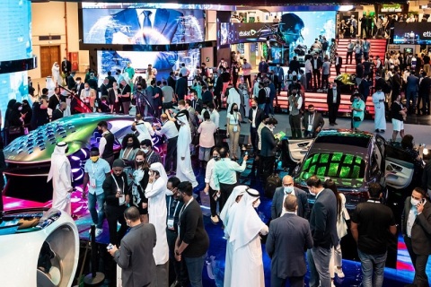 中东迪拜消费电子及通讯展GITEX展会现场图片