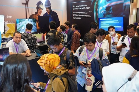 印尼雅加达数字化转型展览会DTI展会现场图片