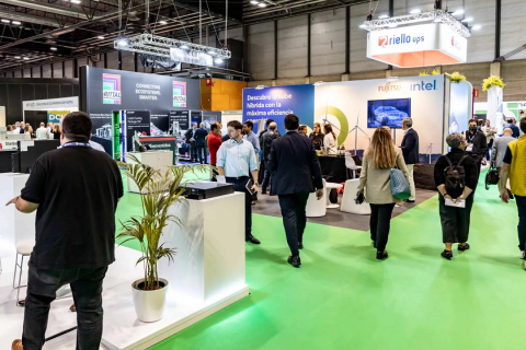 西班牙数据中心、云计算、网络信息安全展览会展会现场图片