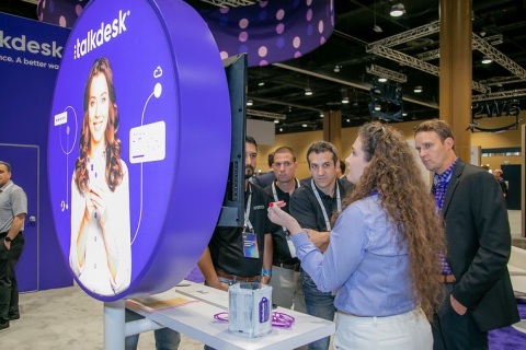 美国全球IP通信展览会展会现场图片