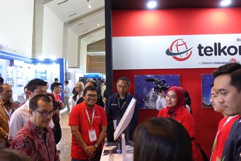 印尼雅加达通讯、ICT及互联网展览会展会现场图片