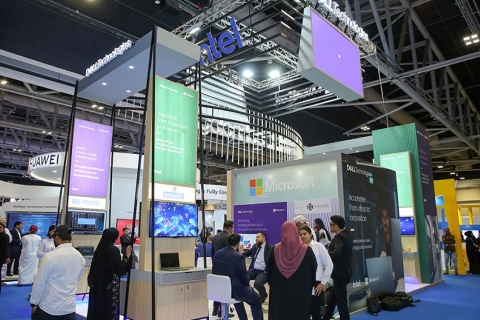 中东阿曼信息通讯及技术展览会展会现场图片
