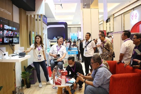 印尼雅加达数字化转型展览会DTI展会现场图片