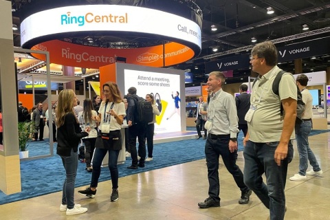 美国全球IP通信展览会展会现场图片