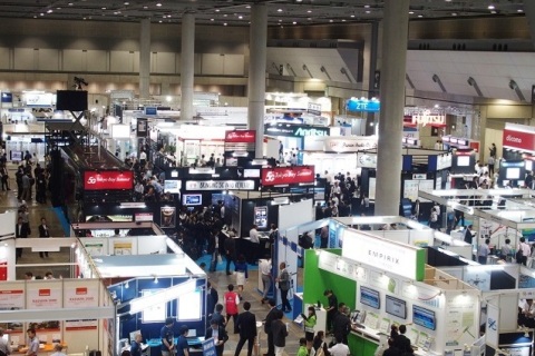 日本东京通信技术展览会展会现场图片