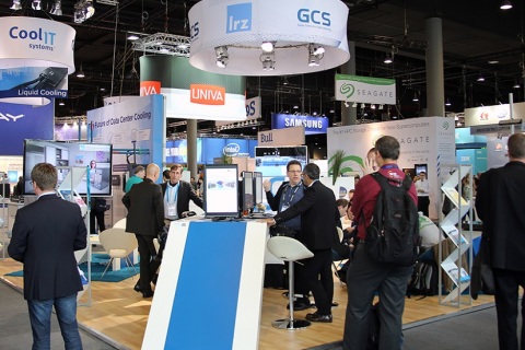 美国超级计算电脑展览会展会现场图片