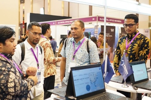 印尼雅加达数字化转型展览会DTI展会现场图片