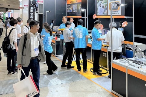 日本名古屋工业AI/物联网展览会展会现场图片