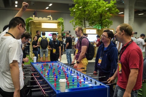 美国纽约安卓开发者大会展会现场图片