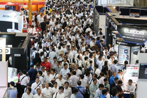 日本东京车联网技术展览会展会现场图片