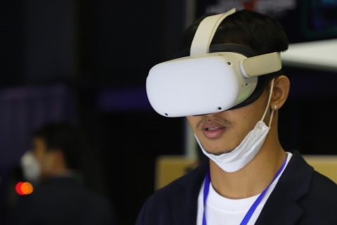 韩国元宇宙展览会展会现场图片