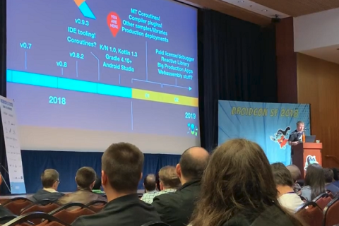 美国纽约安卓开发者大会展会现场图片