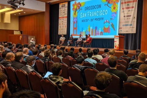 美国纽约安卓开发者大会展会现场图片