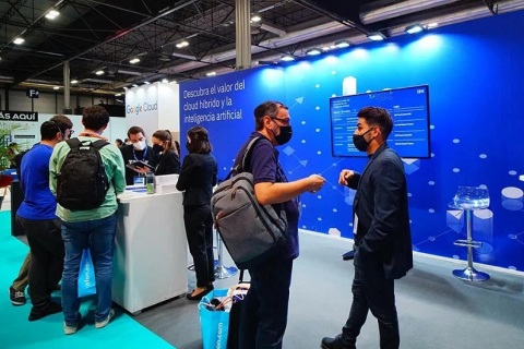 英国伦敦云计算、网络安全展览会展会现场图片