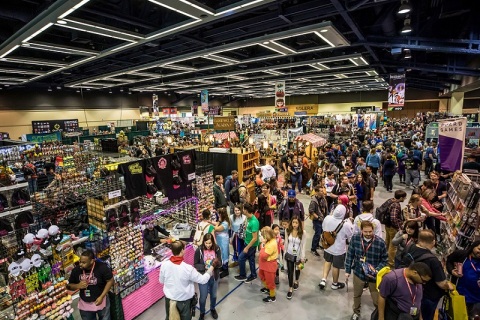 美国圣地亚哥动漫展览会展会现场图片