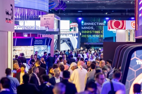 中东迪拜计算机安全及物联网展览会展会现场图片