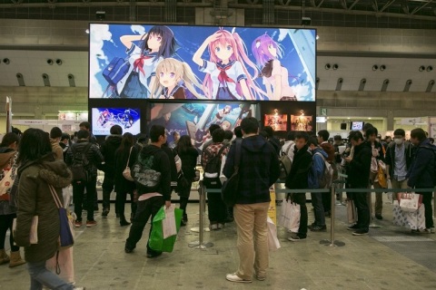 日本东京动漫展览会展会现场图片