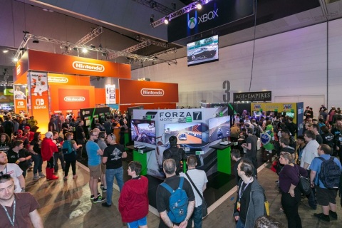 澳洲澳大利亚墨尔本游戏动漫展览会展会现场图片