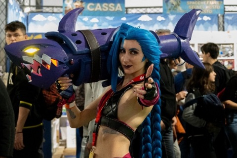 意大利米兰游戏动漫展览会展会现场图片