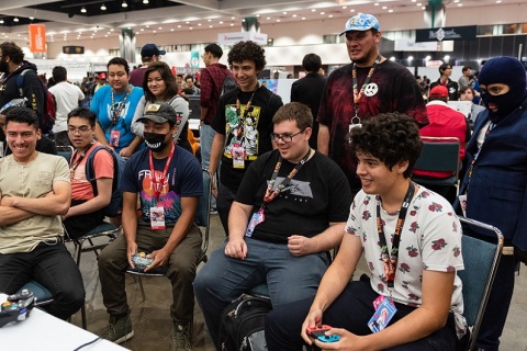 美国洛杉矶动漫展览会展会现场图片