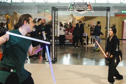 意大利米兰游戏动漫展览会展会现场图片