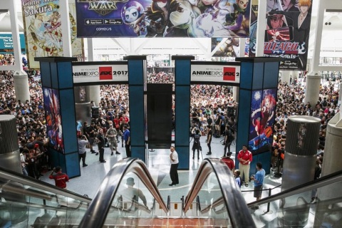 美国洛杉矶动漫展览会展会现场图片