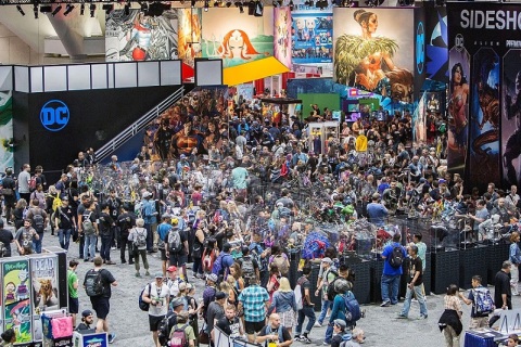 美国圣地亚哥动漫展览会展会现场图片