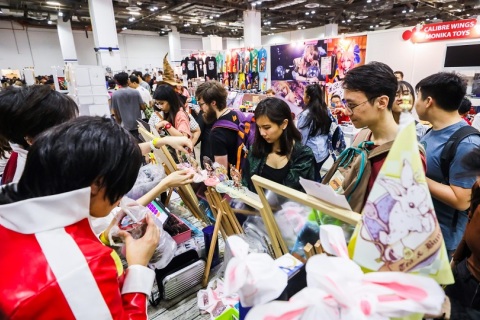 新加坡动漫展展会现场图片