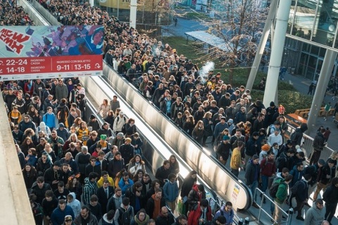 意大利米兰游戏动漫展览会展会现场图片